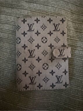 Louis Vuitton Mini Lin Monogram Canvas Agenda PM Cover
